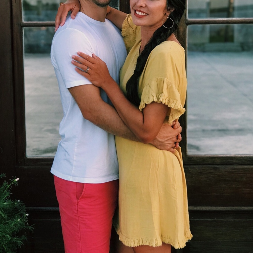 Umgee mustard dress